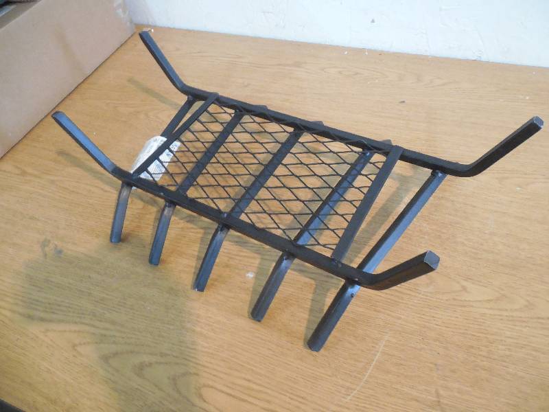 lot 53 image: 23 WOOD FIREPLACE GRATE