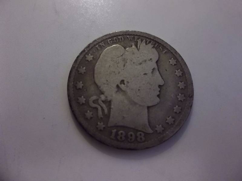 1898 Barber Quarter
