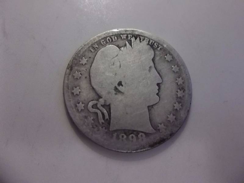 1898 O Barber Quarter