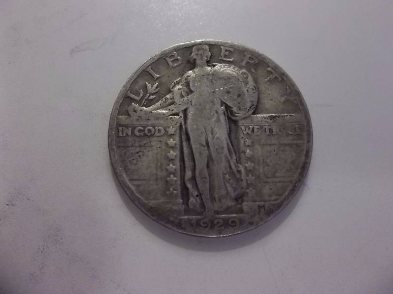 1929  Standing Liberty Quarter Strong Date