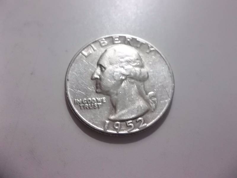 1952 Washington Quarter High Grade AU