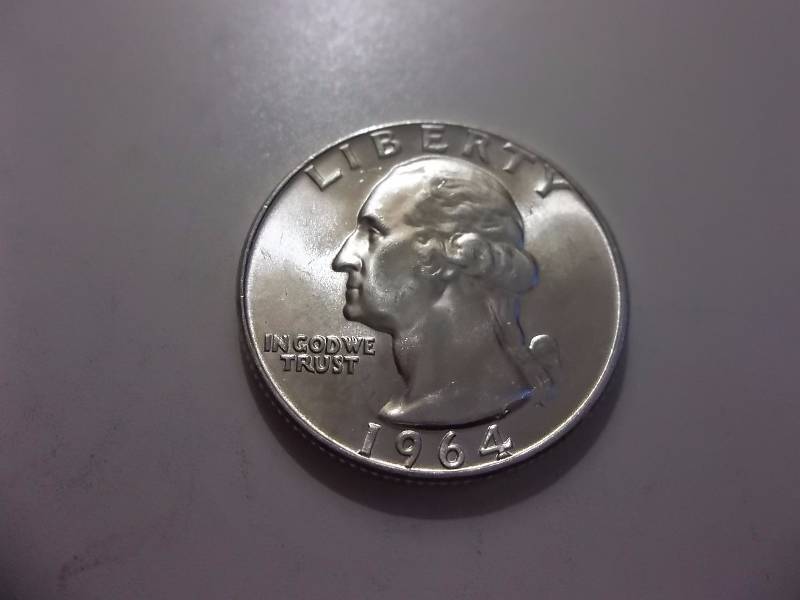 1964 D Washington Quarter MS