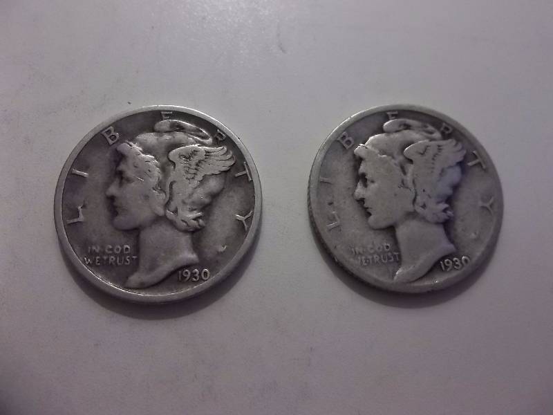 1930, 1930 S Mercury Dimes