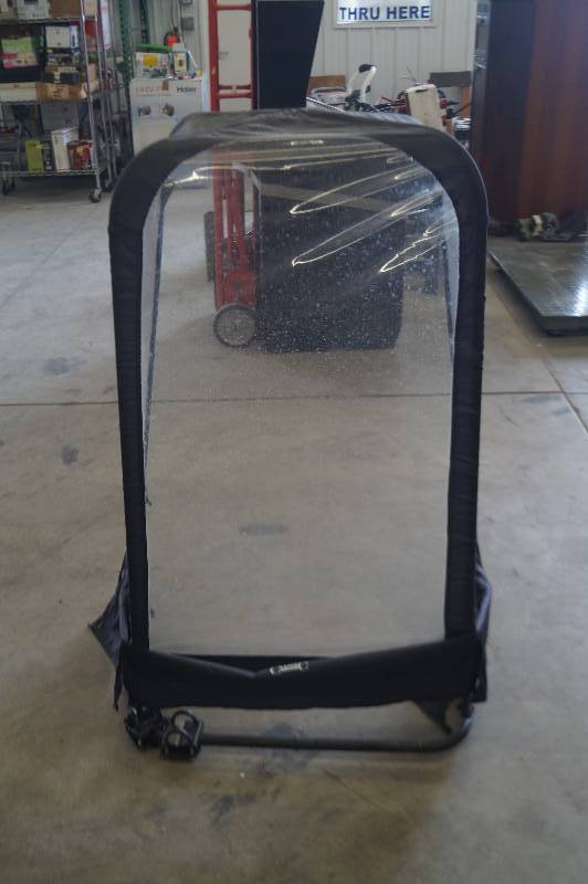 Snow Blower Wind Barrier