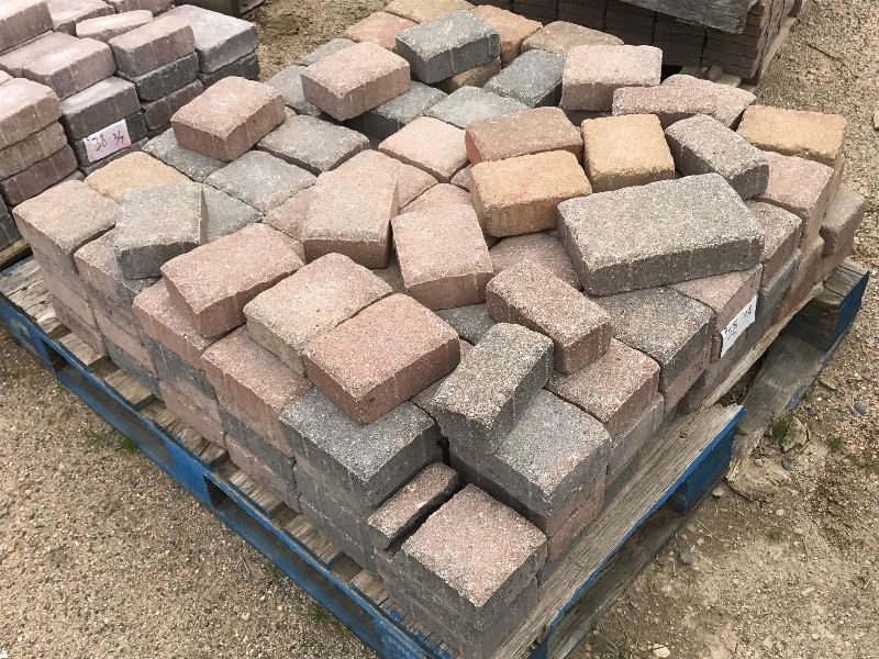 lot 6 image: (9) Pallets Of Assorted LandscapePaver Stone