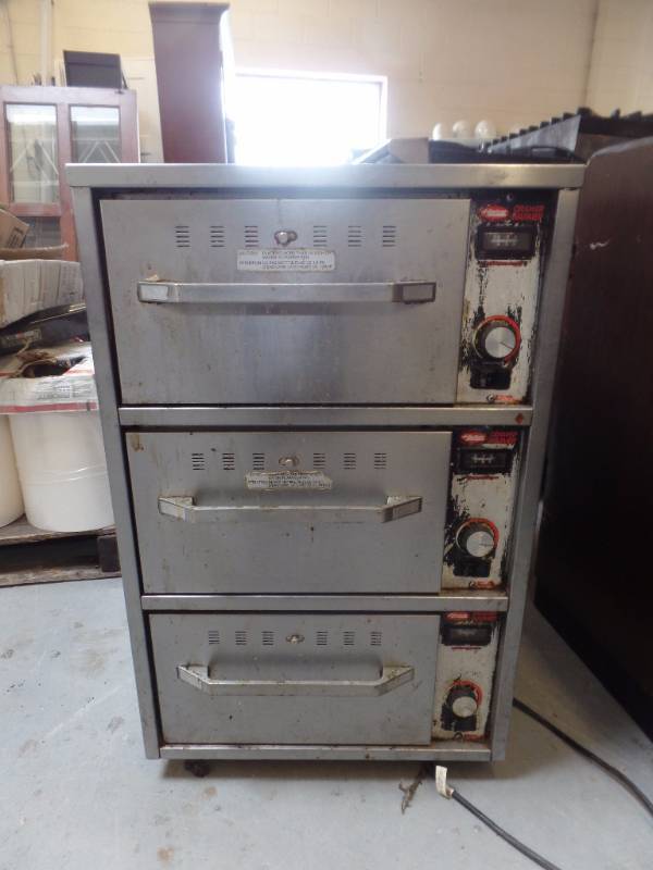 3 DRAWER WARMER