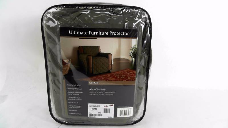 lot 1562 image: Microfiber Ultimate Furniture Cover Sage - Couch  Sofa Cover