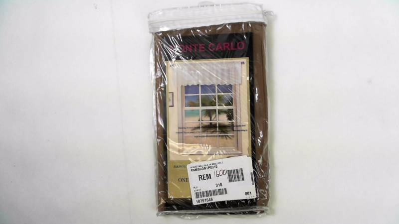 lot 1600 image: MONTE CARLO 59 X 18 SCALLOPE Taupe