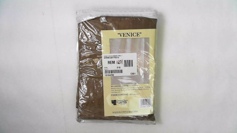 lot 1601 image: VENICE 100 X 63 WINDOW PANEL Taupe