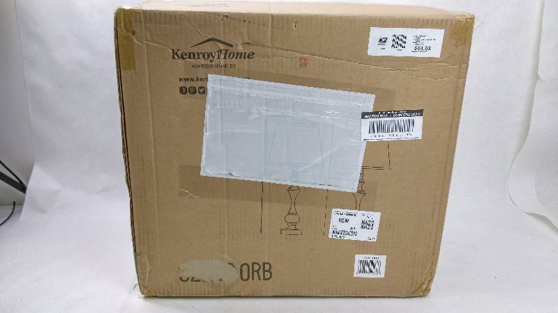 lot 1414 image: Kenroy Stratton II 2-Pack Table Lamp  Lights 