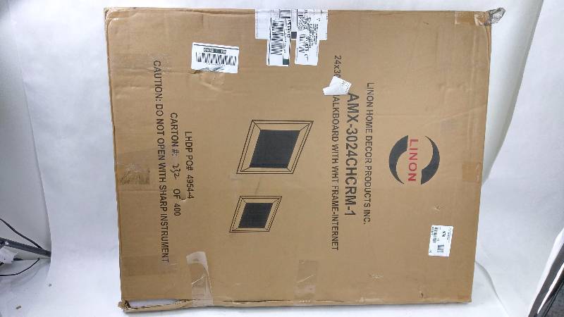 lot 1465 image: 24x30 Chalkboard with White Black