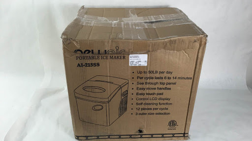 lot 1813 image: Portable Ice Maker - Stainless