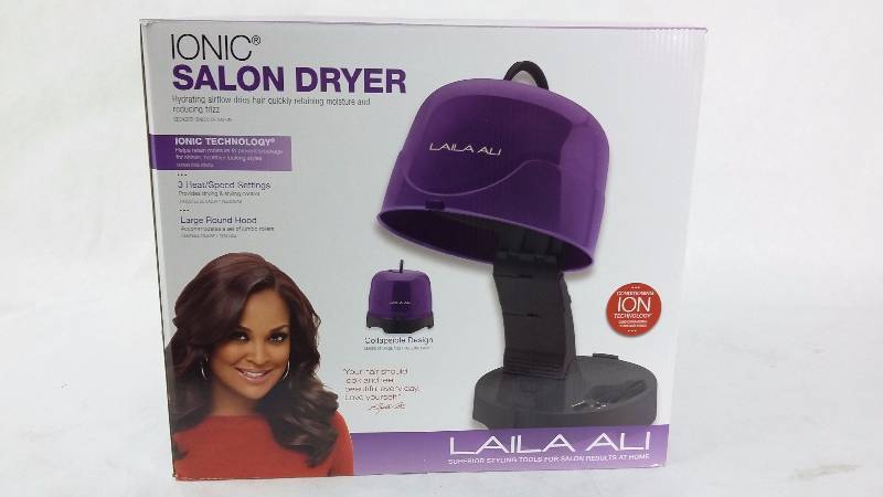 lot 1820 image: Laila Ali Salon Ionic Dryer