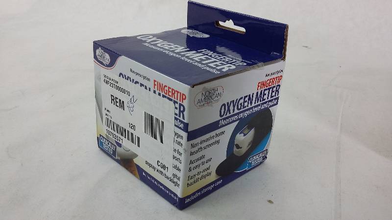 lot 1832 image: North American Healthcare Fingertip OXYGEN METER 