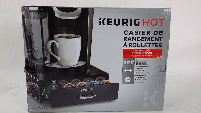 lot 1836 image: Keurig Storage Drawer