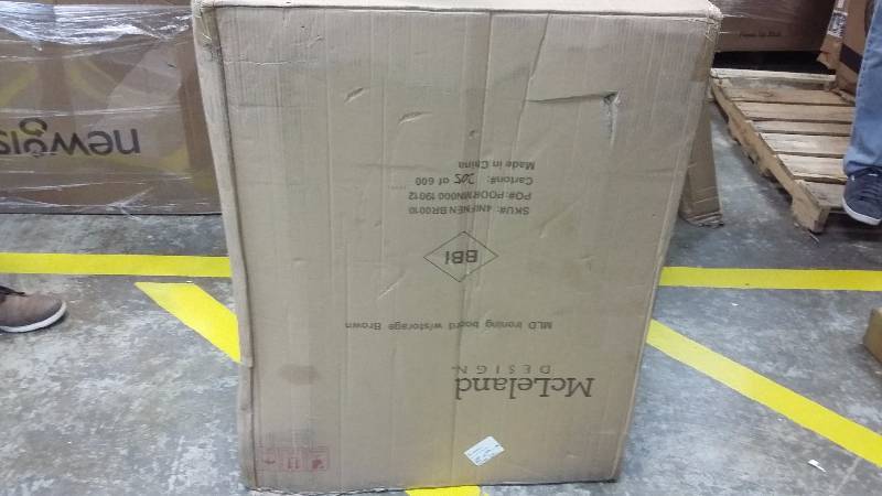 lot 1848 image: MLD Ironing board w storage Brown