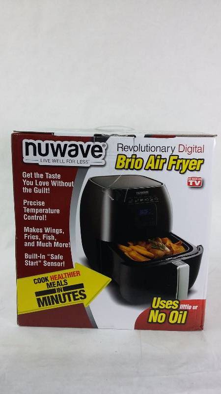 lot 1854 image: NuWave Brio Air Fryer