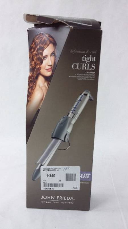 lot 1882 image: John Frieda Tight Curls 1 Curling Iron