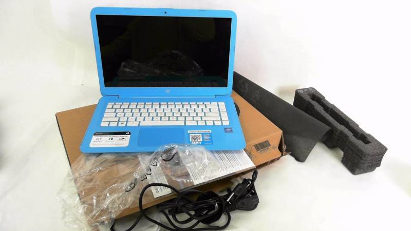 lot 1977 image: HP Stream 14 Laptop Aqua Blue 14