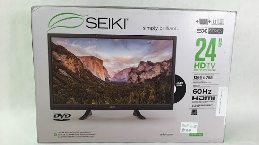 lot 1979 image: Seiki 24 LEDDVD HDTV Black