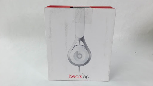lot 1982 image: Beats by Dr. Dre EP On-Ear Headphones  Headset - White