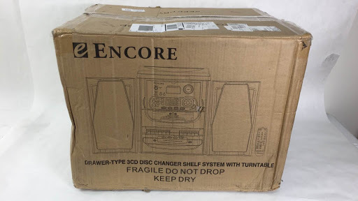 lot 1985 image: Encore Technology 3 CD  Turntable  Headphones 