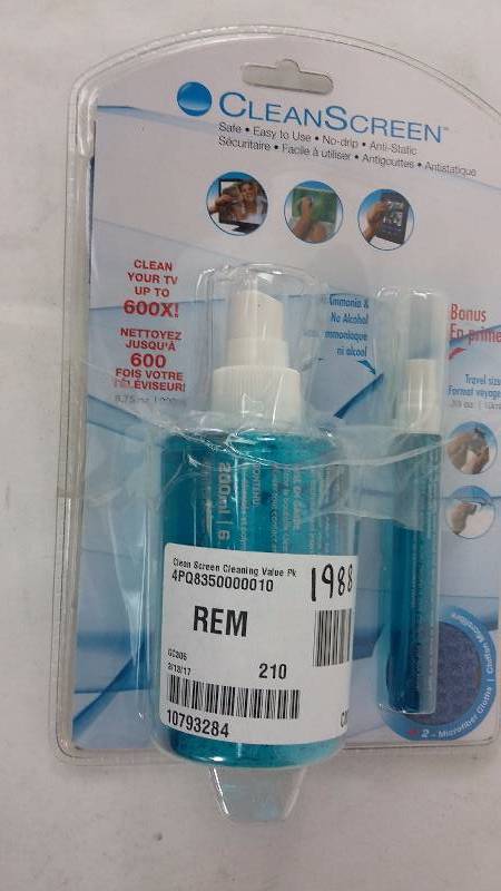 lot 1988 image: Clean Screen Cleaning Value Pk