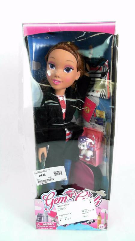 lot 2035 image: 19 inches Doll - New York in W