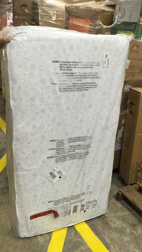 lot 2057 image: Fisher-Price Beddy Bye Foam Crib Mattress
