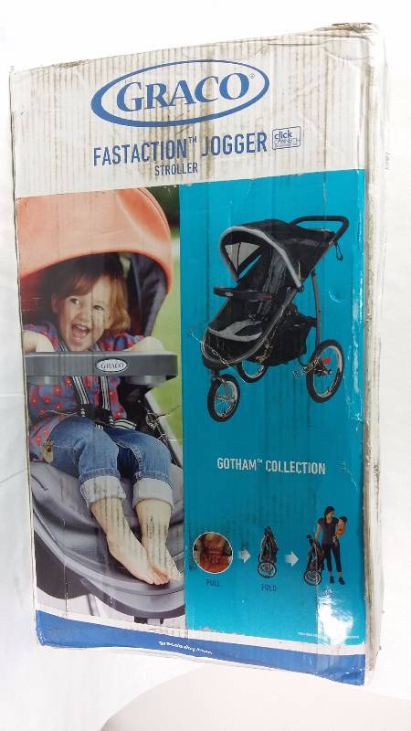 lot 2061 image: Graco Gotham FastAction Fold Jogger Stroller
