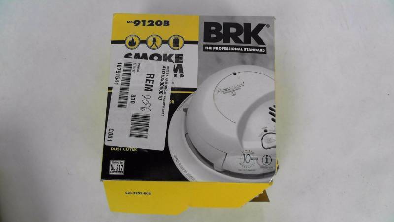lot 2092 image: 9120B ALARM SMOKE HARDWIRE  BATTTERY POWERED