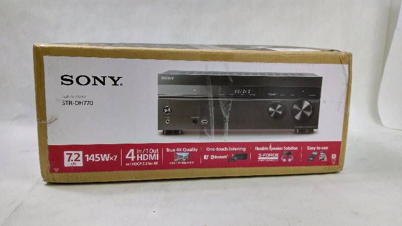 lot 1965 image: Sony 7.2 Channel Home Theater Black