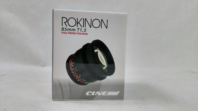 lot 2004 image: 85mm T1.5 Cine Lens for Canon