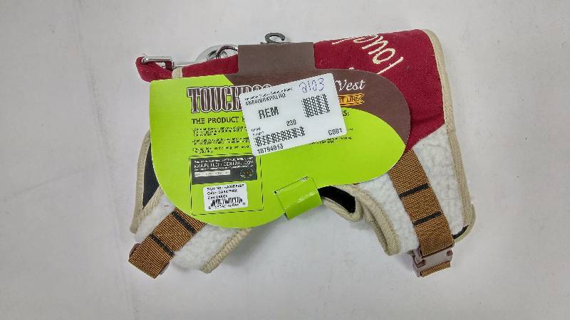 lot 2103 image: Touchdog Tough-Boutique Adjust Dark Pink Large