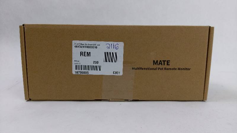 lot 2116 image: PETKIT Mate Pro Smart WiFi enabled Interactive Video Pet Monitor
