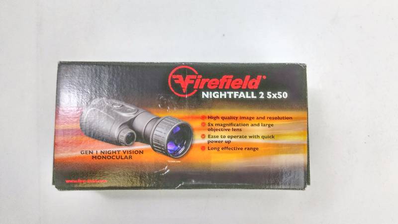 lot 2127 image: Night Vision Monocular 5x50