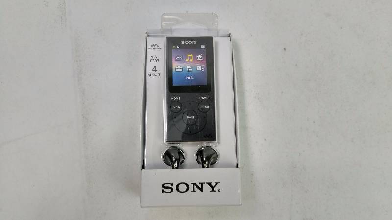 lot 1961 image: Sony 4 GB Walkman Audio player Black