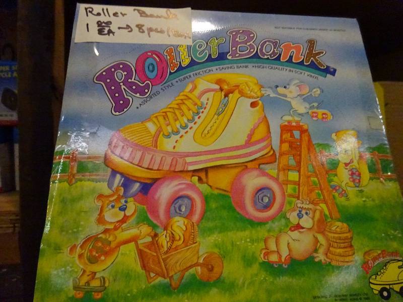 3 dz roller banks, wrinkle puppy banks, 4 dz tube banks, 36 Pocahontas