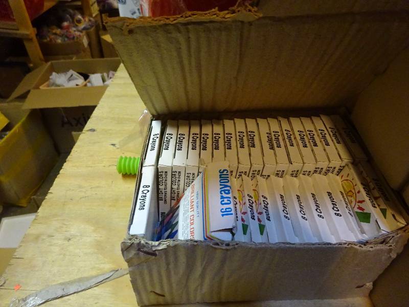 Crayons, Erasers, Sharpeners, Pens, Magnetic Memo Holders