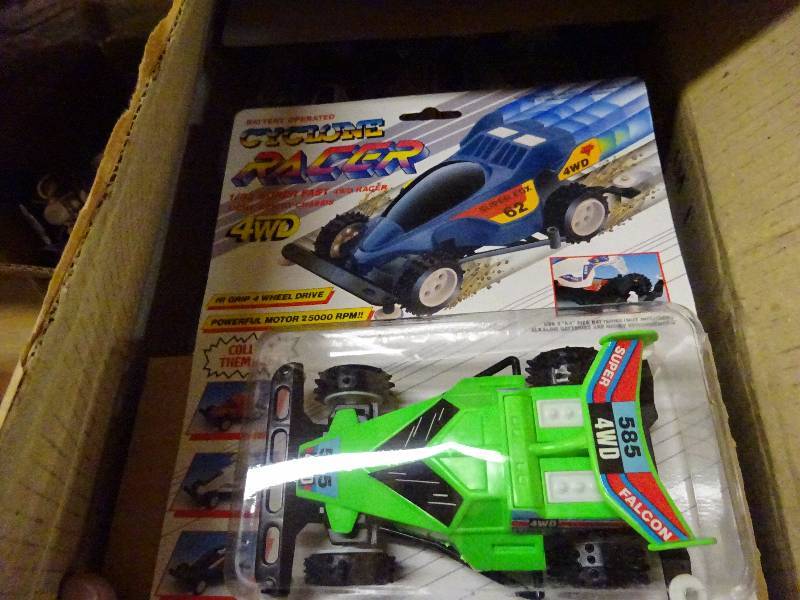 ATVs, 2 Cases Cyclone Racer, 2 Cases Super Climber