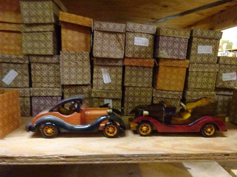 Lot of Old Wooden Car Models (31) Approx.