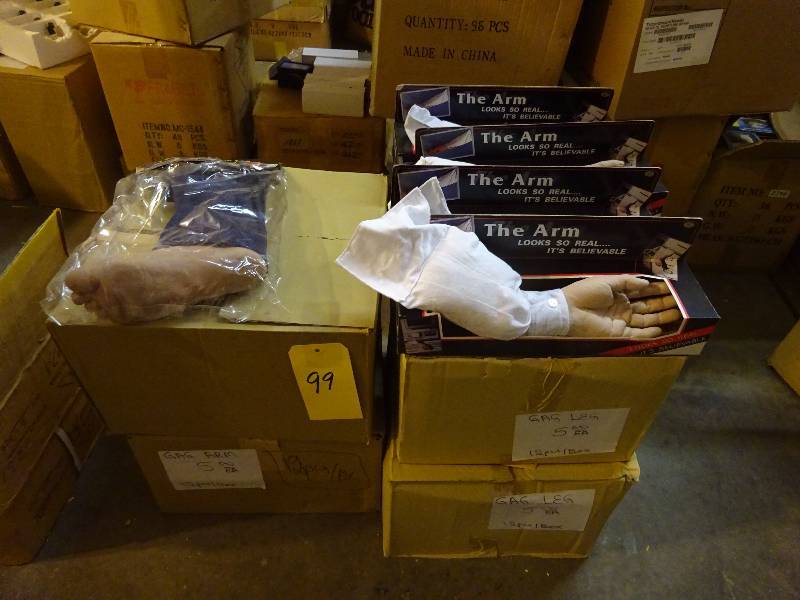 2 Cases of Legs, 2 Cases of Arms