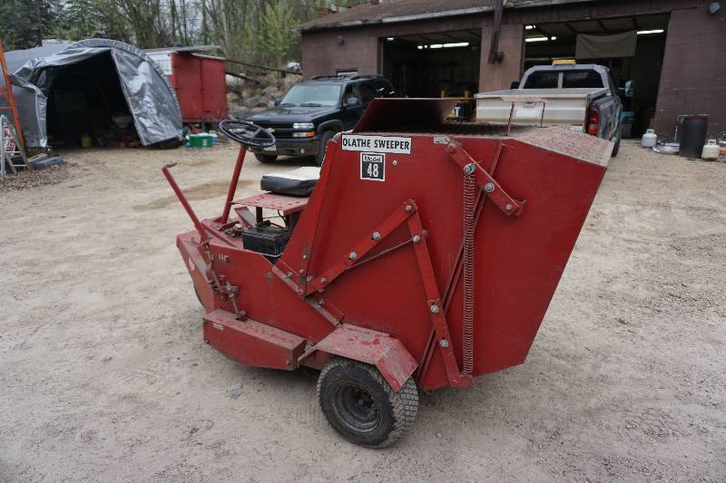 Olathe Model 48 48" Landscape/Lawn Dethatcher Sweeper International