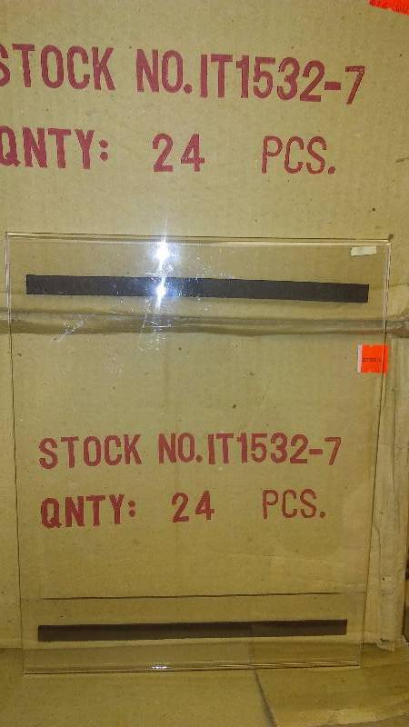 8 x 10 Inch Magnetic Plexi Plastic Sign Holder Photo Frame Display Qty 96