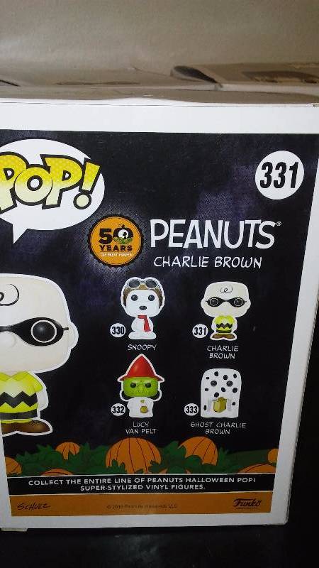 charlie brown funko pop halloween