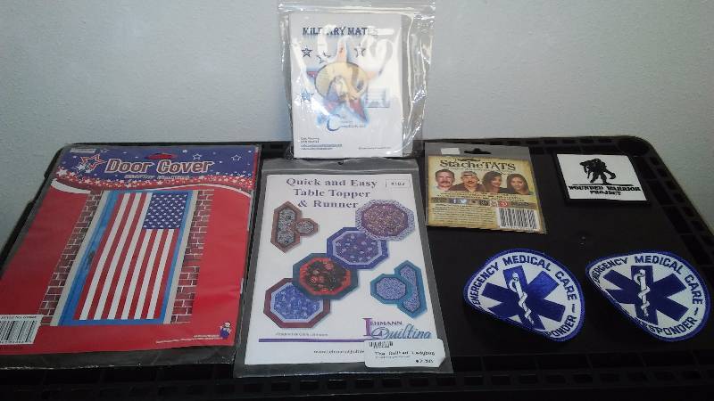 Patriotic Lot (7) Patches and More
