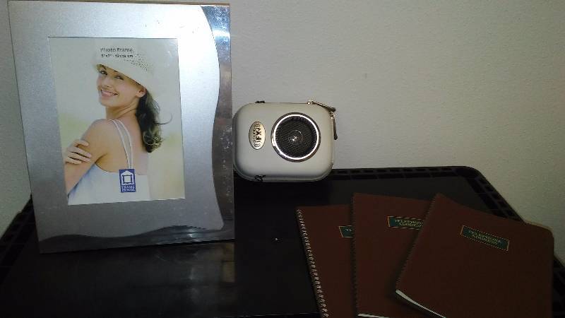 Misc. Assortment (5) Address books, photo frames