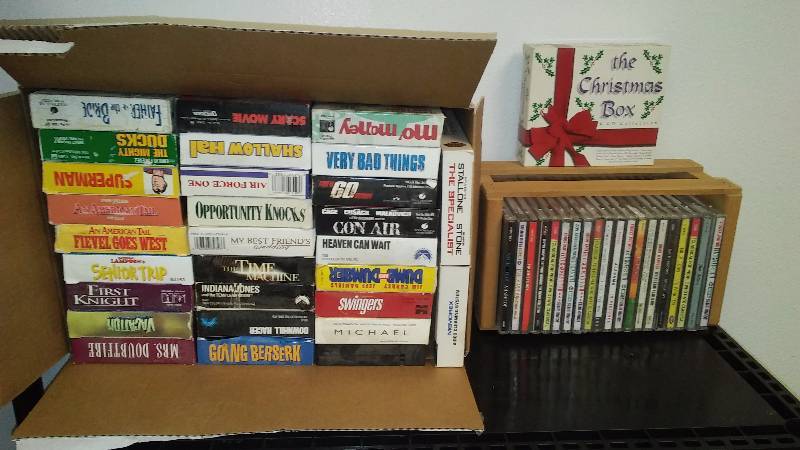 CD and VHS Variety