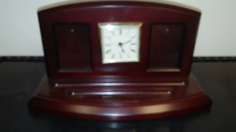 Desk Clock and Organizer