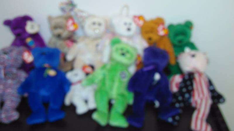 Ty Beanie Babies (12) Bears